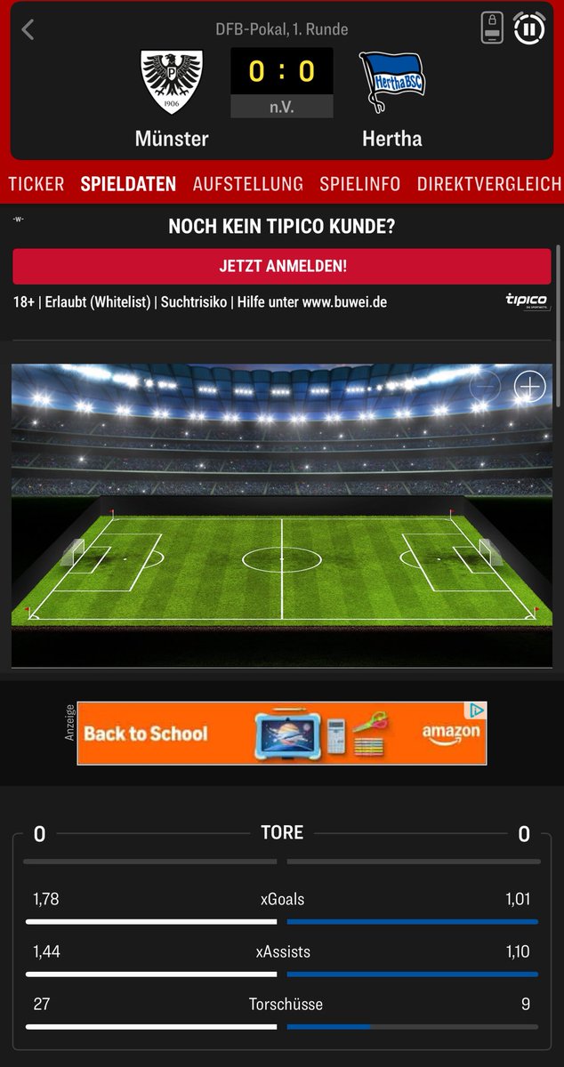Also wenn ich das sehe und dann sehe wer weiter ist

FIFA ist nicht unrealistisch!!