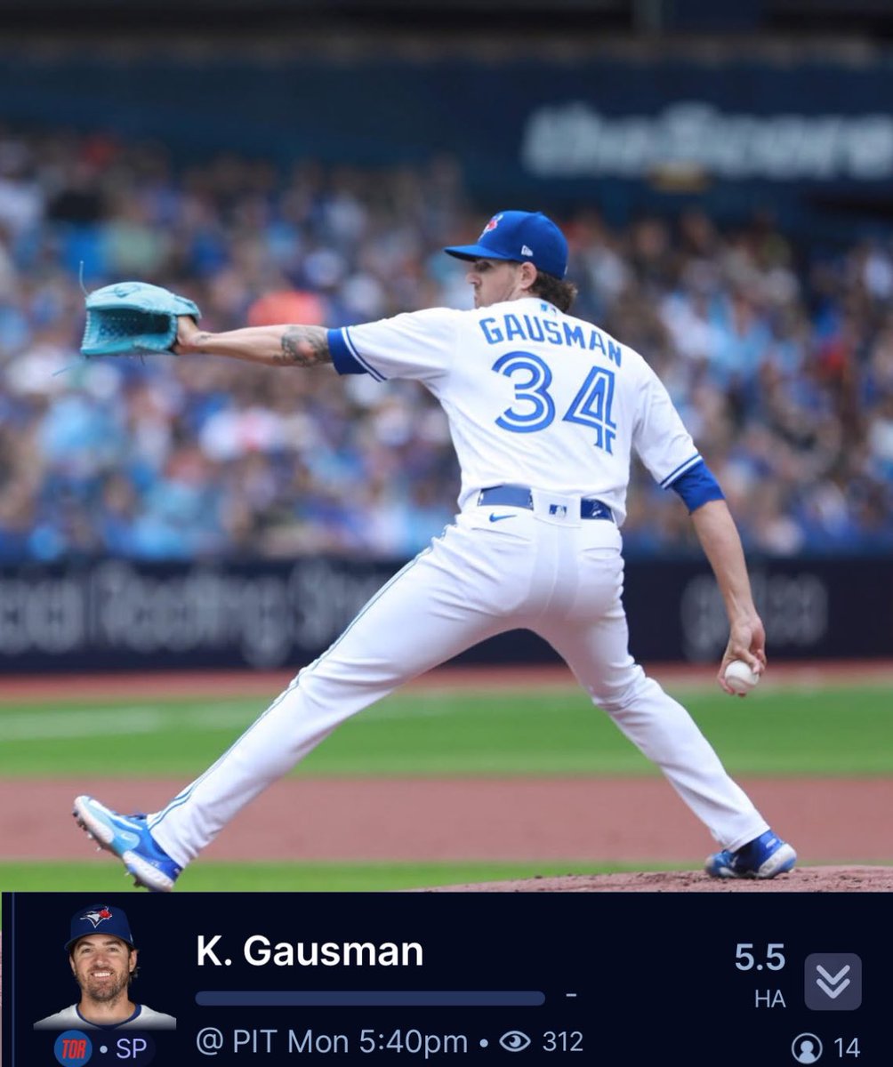 4everBROKEYGG's tweet image. K. Gausman U 5.5 HA (-150) 
1st POTD
#GG #FREEprop