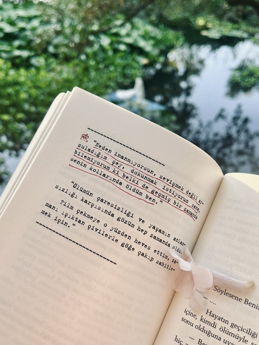 belki de geçmiş bir zamanda senin kollarında öldüm ben*