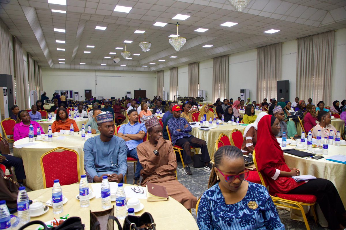 NphcdaNG's tweet image. Our Executive Director, Dr Muyi Aina, officially welcomed the newest members of the NPHCDA team. He encouraged them to bring fresh energy, uphold integrity, and seize this opportunity to serve Nigerians through primary health care.