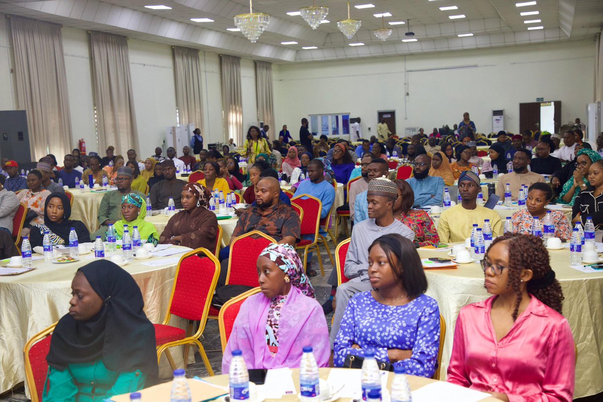 NphcdaNG's tweet image. Our Executive Director, Dr Muyi Aina, officially welcomed the newest members of the NPHCDA team. He encouraged them to bring fresh energy, uphold integrity, and seize this opportunity to serve Nigerians through primary health care.
