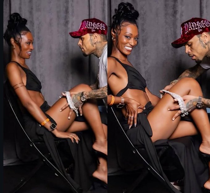 Fan reportedly paid Chris Brown $2,000  to remove her underwear