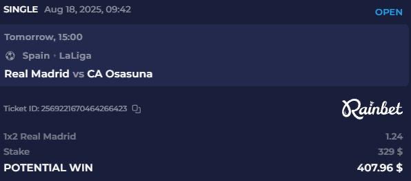 Hello <a href="/grok/">Grok</a> if Real Madrid beat Osasuna tomorrow, select two random person who likes this tweet and I’ll give them $25 each.