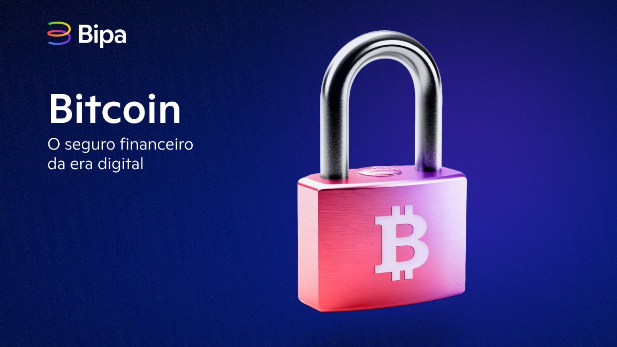 Assim como contratamos seguro para nossa casa sem esperar que ela pegue  fogo, o Bitcoin funciona como proteção contra crises econômicas e  desvalorização monetária. 💡