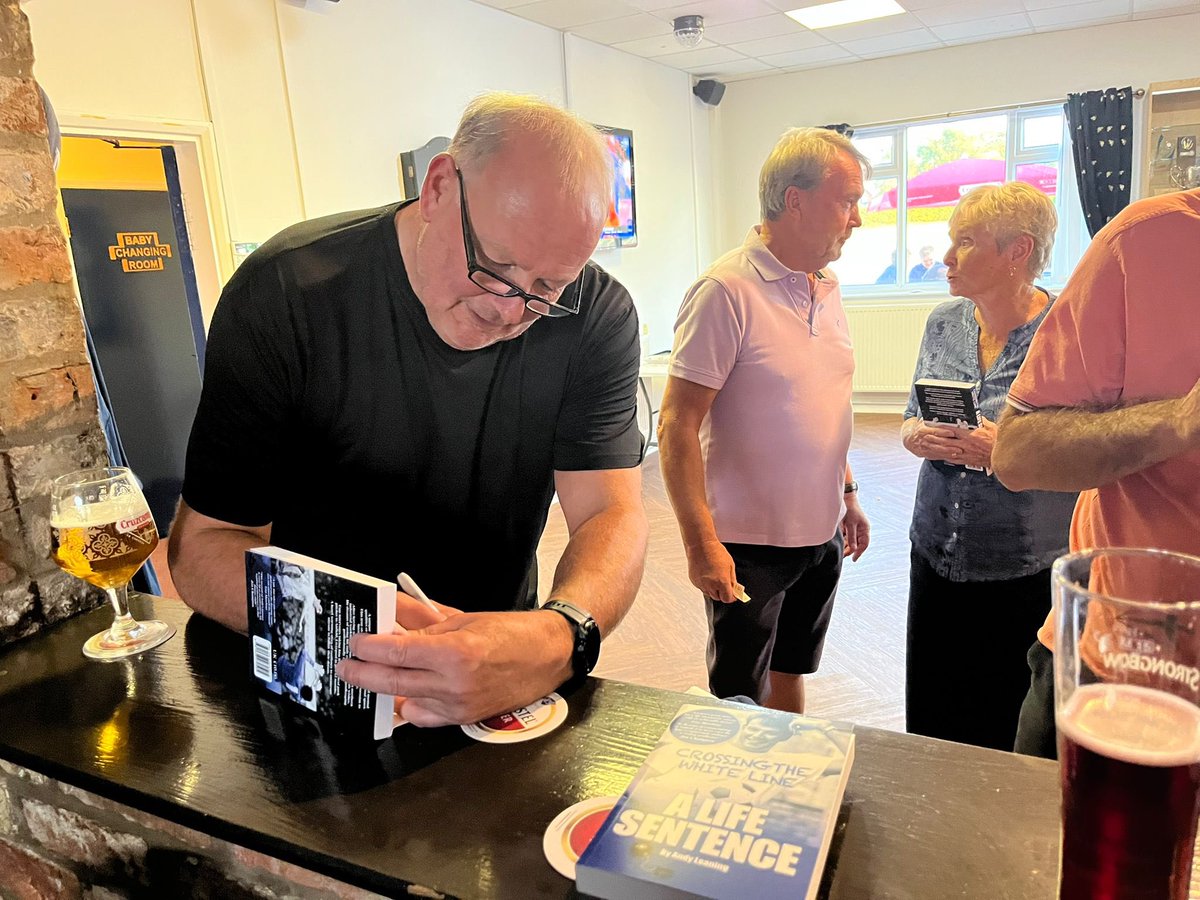 Andy (@andyleaning1) on Twitter photo A great start selling my book - Crossing The White Line, A Life Sentence <a href="/acombcc/">Acomb Cricket Club</a> amongst many old friends and teammates! 🏏
Thanks for your support 👏 A great start selling my book - Crossing The White Line, A Life Sentence <a href="/acombcc/">Acomb Cricket Club</a> amongst many old friends and teammates! 🏏
Thanks for your support 👏