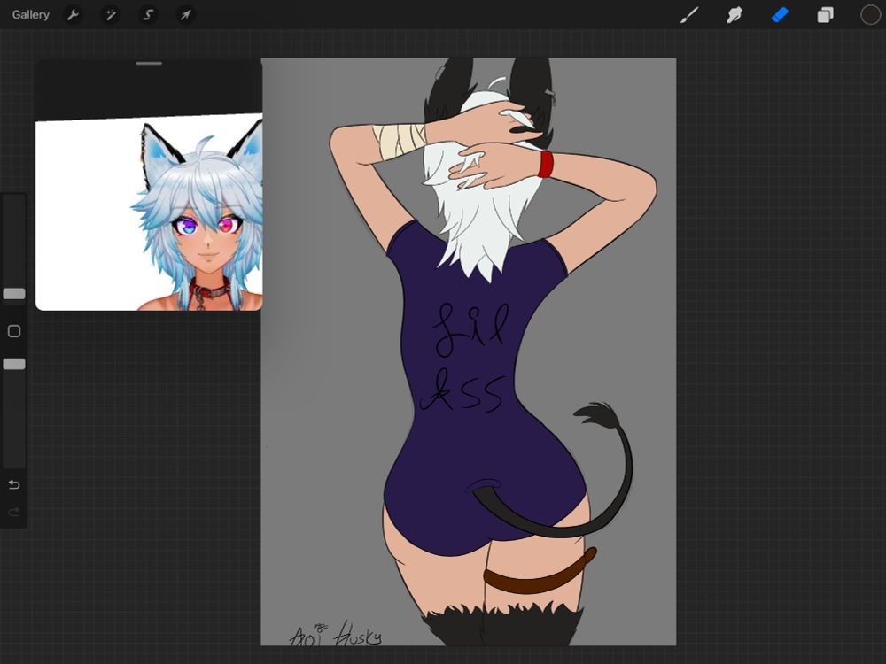 Donkey Aoi Art WIP