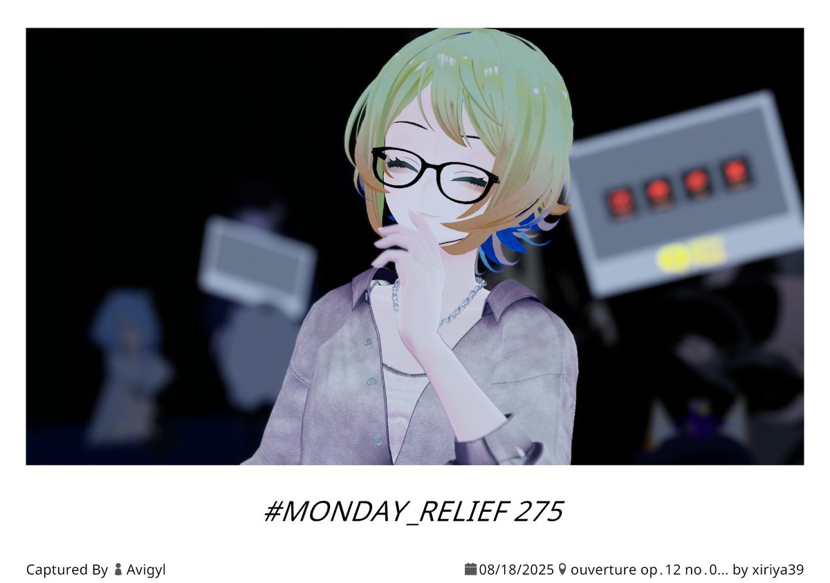 kugさんもringoさんも最高DJでござったので
#MONDAY_RELIEF