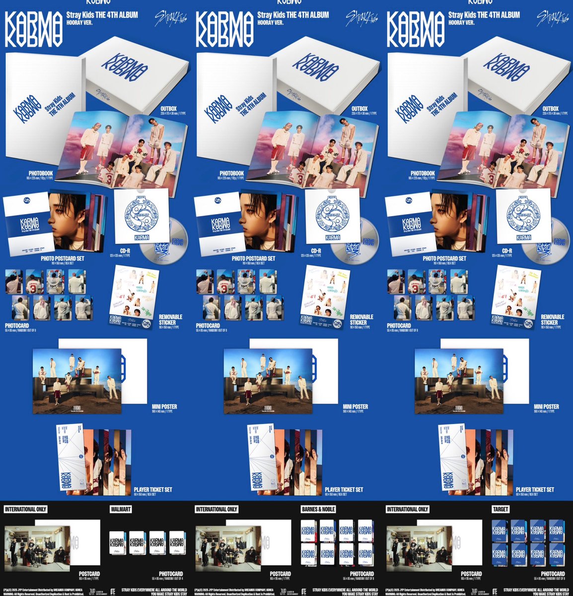 Stray Kids 'KARMA' US EXCLUSIVE🇺🇸💙 - Walmart - Barnes & Noble