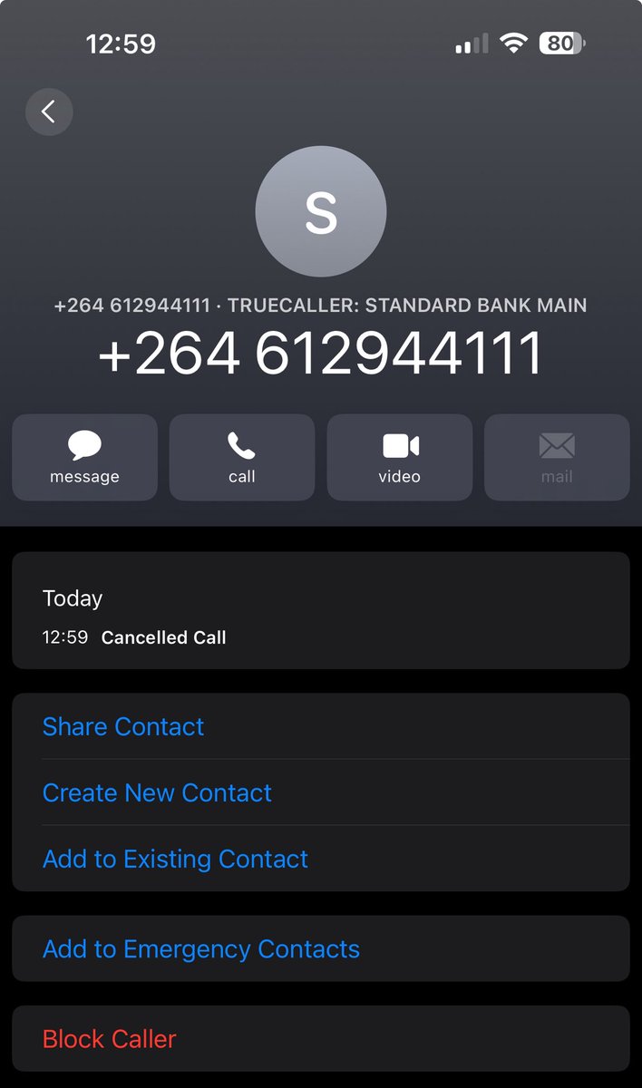 hansiipinge's tweet photo. Can Standard Bank Namibia confirm if this is their number. Before I block it. @StandardBankNam https://t.co/f1DyFYcZkn