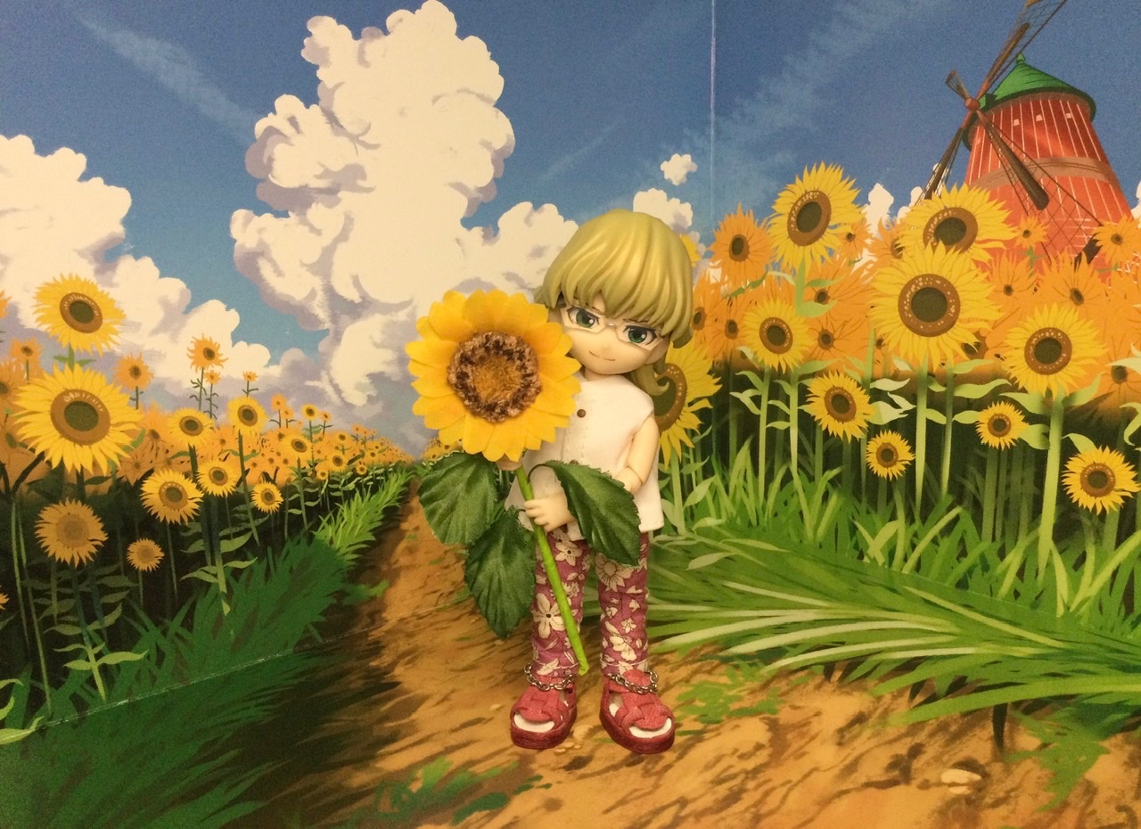★スーちゃんと夏の風景★ひまわり 一面の黄色に感動 清瀬ひまわりフェスティバルで東京の夏を歩く