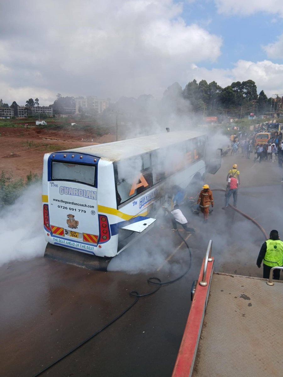 Road Safety Awareness Initiative (Kenya) (@rsaikenya) on Twitter photo <a href="/SecurityArenaKE/">Kenya Security Arena (KSA)</a> <a href="/Ma3Route/">Ma3Route</a> <a href="/Gideon_Kitheka/">Gideon Kitheka Snr</a> <a href="/motoristsoffice/">Motorist Association</a> <a href="/TransportKE/">Ministry of Roads and Transport | Kenya</a> <a href="/roadsafety/">RoSPA Road Safety</a> <a href="/Cotieno_chel/">Collins Otieno π°πͺ</a> <a href="/CarolineThee/">πππππ πΎπππππππ</a> @_mtrue <a href="/MainNeli_/">Neli</a> <a href="/KenyanTraffic/">KenyanTraffic</a> <a href="/Muendo2009/">Derrick Muendo</a> <a href="/mayorbomet/">Mayor of Bomet</a> <a href="/shakikokipz_bii/">Eng. Bii KipkorirπΊπΈπ°πͺ(BOMET DON)</a> On 28th April 2025 at Gitaru.Kikuyu fire brigade saved the bus.So what are the underlying issues with these bus fires? <a href="/SecurityArenaKE/">Kenya Security Arena (KSA)</a> <a href="/Ma3Route/">Ma3Route</a> <a href="/Gideon_Kitheka/">Gideon Kitheka Snr</a> <a href="/motoristsoffice/">Motorist Association</a> <a href="/TransportKE/">Ministry of Roads and Transport | Kenya</a> <a href="/roadsafety/">RoSPA Road Safety</a> <a href="/Cotieno_chel/">Collins Otieno π°πͺ</a> <a href="/CarolineThee/">πππππ πΎπππππππ</a> @_mtrue <a href="/MainNeli_/">Neli</a> <a href="/KenyanTraffic/">KenyanTraffic</a> <a href="/Muendo2009/">Derrick Muendo</a> <a href="/mayorbomet/">Mayor of Bomet</a> <a href="/shakikokipz_bii/">Eng. Bii KipkorirπΊπΈπ°πͺ(BOMET DON)</a> On 28th April 2025 at Gitaru.Kikuyu fire brigade saved the bus.So what are the underlying issues with these bus fires?