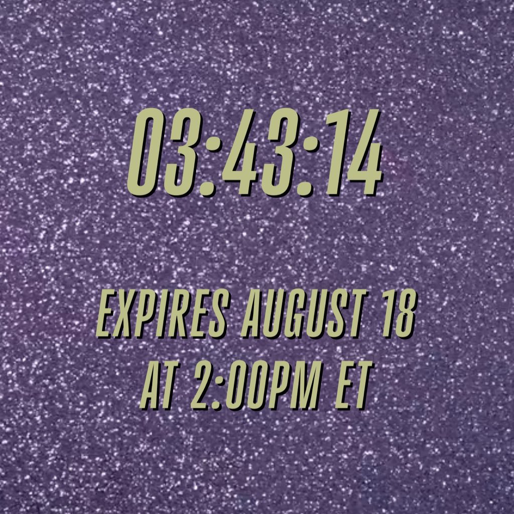 inthemotelbar13's tweet photo. oh… did you say it was orange and now it’s purple?
#TSTheLifeOfAShowgirl https://t.co/DBp7FPFOT9