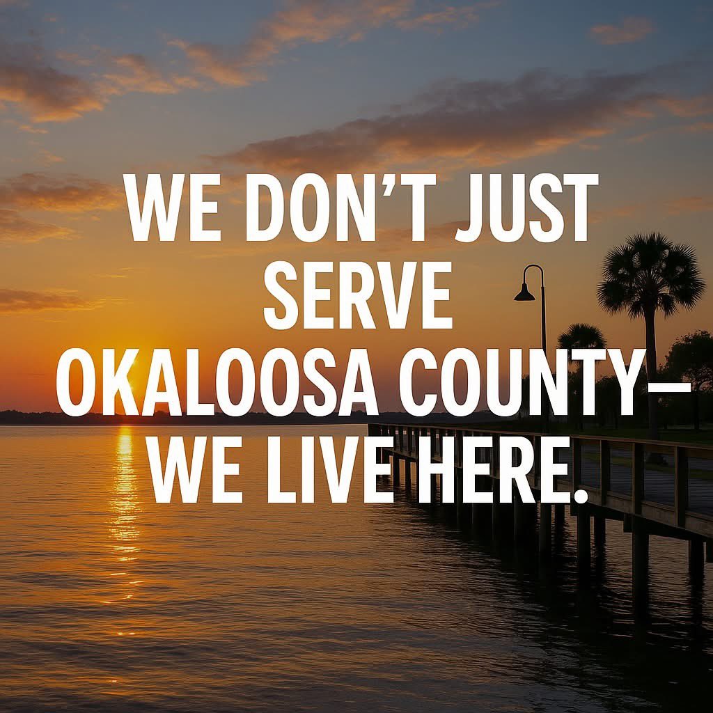 We don’t just serve Okaloosa County — we live here.

From sunrise installs to late-night support calls, we’re here for our neighbors 365 days a year. 💙

#TrulyLocalInternet #OkaloosaCounty #BluBroadbandProud
