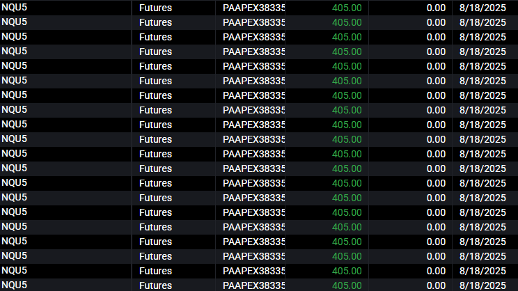 Zaeem (@zaeemtrades) on Twitter photo Trade One Setup for Life❤️
+$8,100
Wasn't planning on taking a trade but the setup showed up and we capitalized!
<a href="/ApexTradeFund/">ApexTraderFunding</a>
$NQ $ES Trade One Setup for Life❤️
+$8,100
Wasn't planning on taking a trade but the setup showed up and we capitalized!
<a href="/ApexTradeFund/">ApexTraderFunding</a>
$NQ $ES