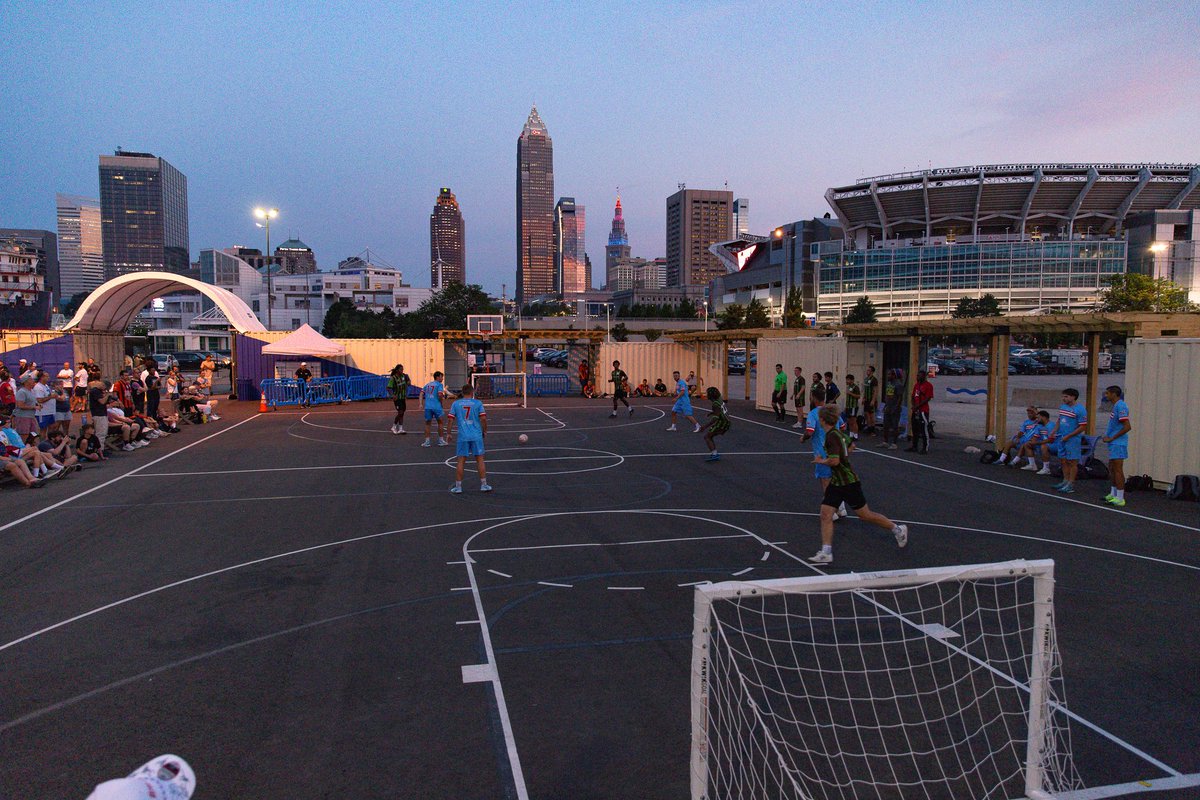 500 people. 17 matches. 8 teams. 4 hours.

THE KICKOUT was downtown Cleveland’s first street soccer tournament. This was proof of concept that public, low-barrier, high-energy soccer events can be a cornerstone of our city’s culture.

Read the story → open.substack.com/pub/noahboutit…