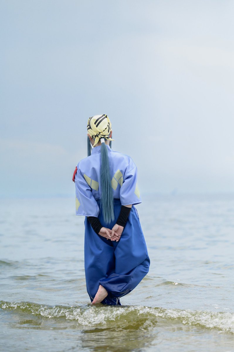 josakayu's tweet photo. *cosplay*

-アトイ  アトイ
      海を渡って行け-

網問/rkrn

Photo：Saaga先輩 https://t.co/qJBlEcsi0B