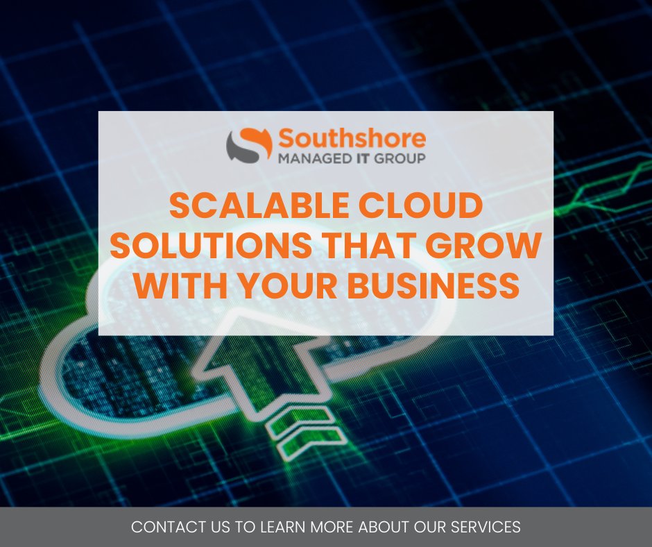 SouthshoreMSP's tweet image. Looking for scalable cloud solutions? Southshore Managed IT offers services that grow with your business. Contact us now!
#ScalableIT #CloudGrowth 

bit.ly/2WdFvpA