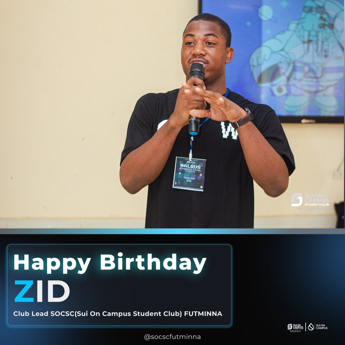 SOCSC FUTMINNA.Sui (@socscfutminna) on Twitter photo Happy Birthday to our amazing Team Lead <a href="/Z1D_exe/">ZID || SuiMail</a> 🎉🥳
Today we celebrate more than just your special day — we celebrate your leadership, vision, and the countless ways you’ve carried this community forward.
Your dedication, drive, and ability to inspire have been the .... Happy Birthday to our amazing Team Lead <a href="/Z1D_exe/">ZID || SuiMail</a> 🎉🥳
Today we celebrate more than just your special day — we celebrate your leadership, vision, and the countless ways you’ve carried this community forward.
Your dedication, drive, and ability to inspire have been the ....