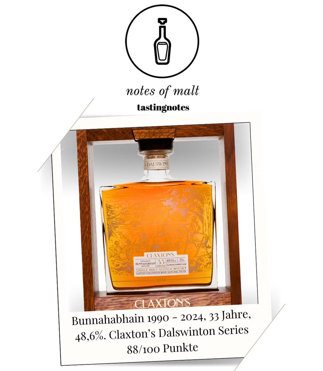notesofmalt's tweet image. Ein richtig schöner Bunnahabhain:

notesofmalt.de/Islay/Bunnahab…

@claxtonsspirits 

#Bunnahabhain #islay #whisky #claxtons #tastingnotes #whiskyreview