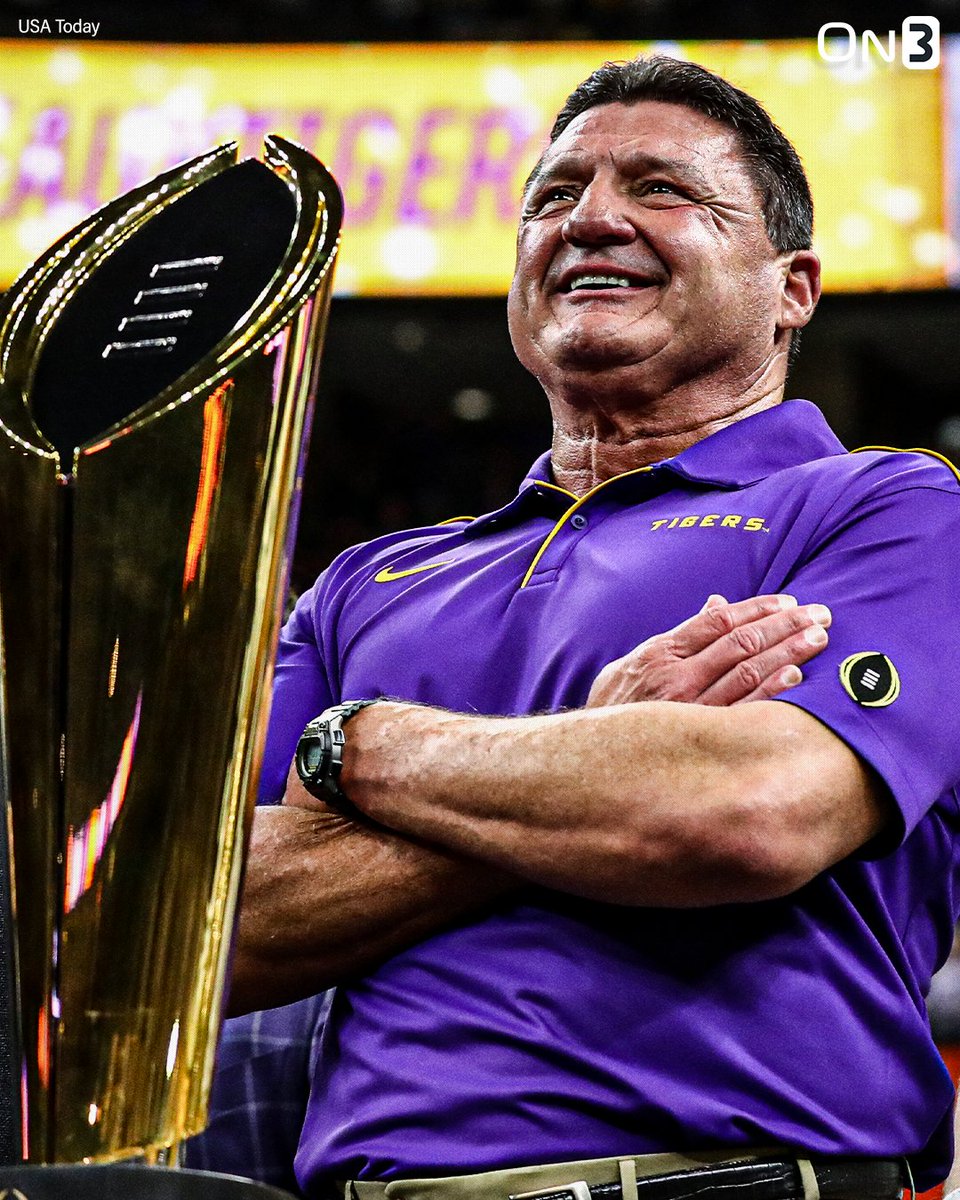 On3 (@on3sports) on Twitter photo NEW: Ed Orgeron is considering a return to coaching after his four-year retirement🔥
“I think it’s time... I’m getting the itch again.”
(via <a href="/PardonMyTake/">Pardon My Take</a>)
on3.com/news/ed-orgero… NEW: Ed Orgeron is considering a return to coaching after his four-year retirement🔥
“I think it’s time... I’m getting the itch again.”
(via <a href="/PardonMyTake/">Pardon My Take</a>)
on3.com/news/ed-orgero…