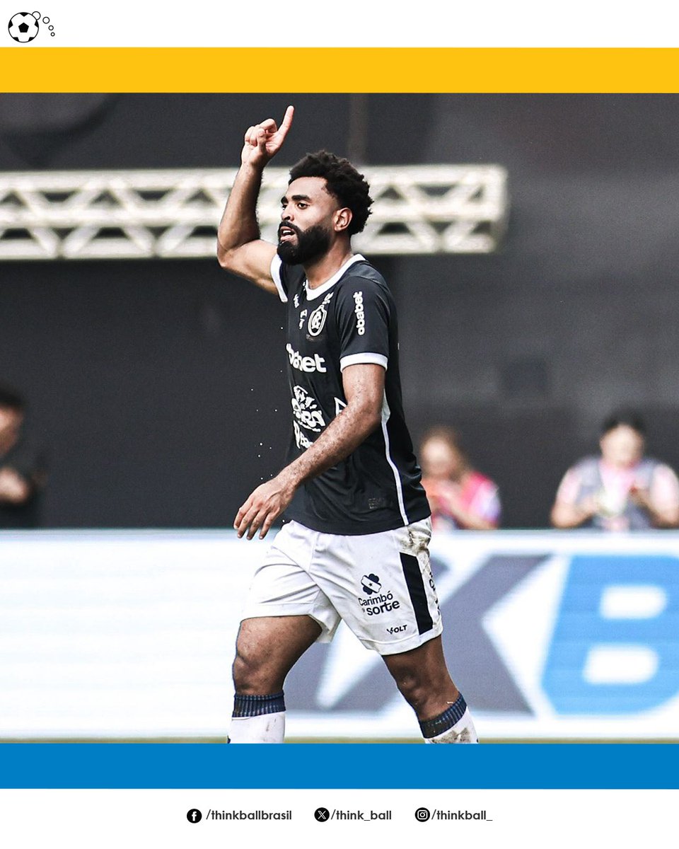 Think_Ball's tweet photo. ⚽ Caio Vinícius balançou as redes para o @ClubeDoRemo no empate em 1 a 1 com o Botafogo-SP pelo @BrasileiraoB! Primeiro gol do volante na competição, segundo na temporada! #CraqueThinkBall
📸 Go! Mkt Esportivo
