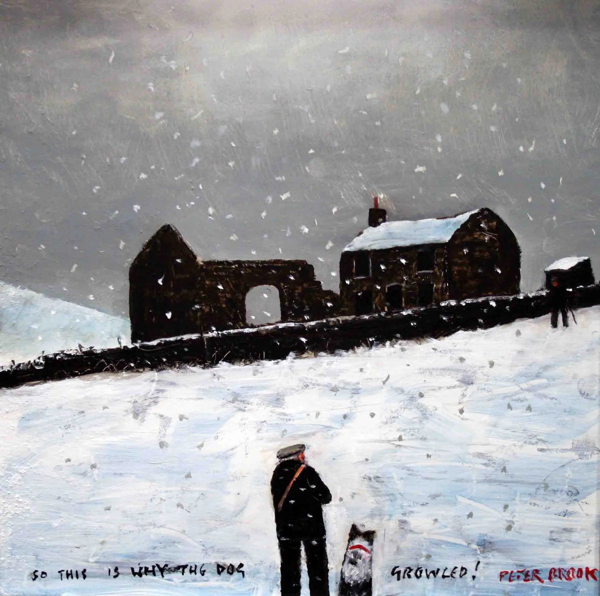 ‘So this is why the dog growled!’ by Peter Brook RBA