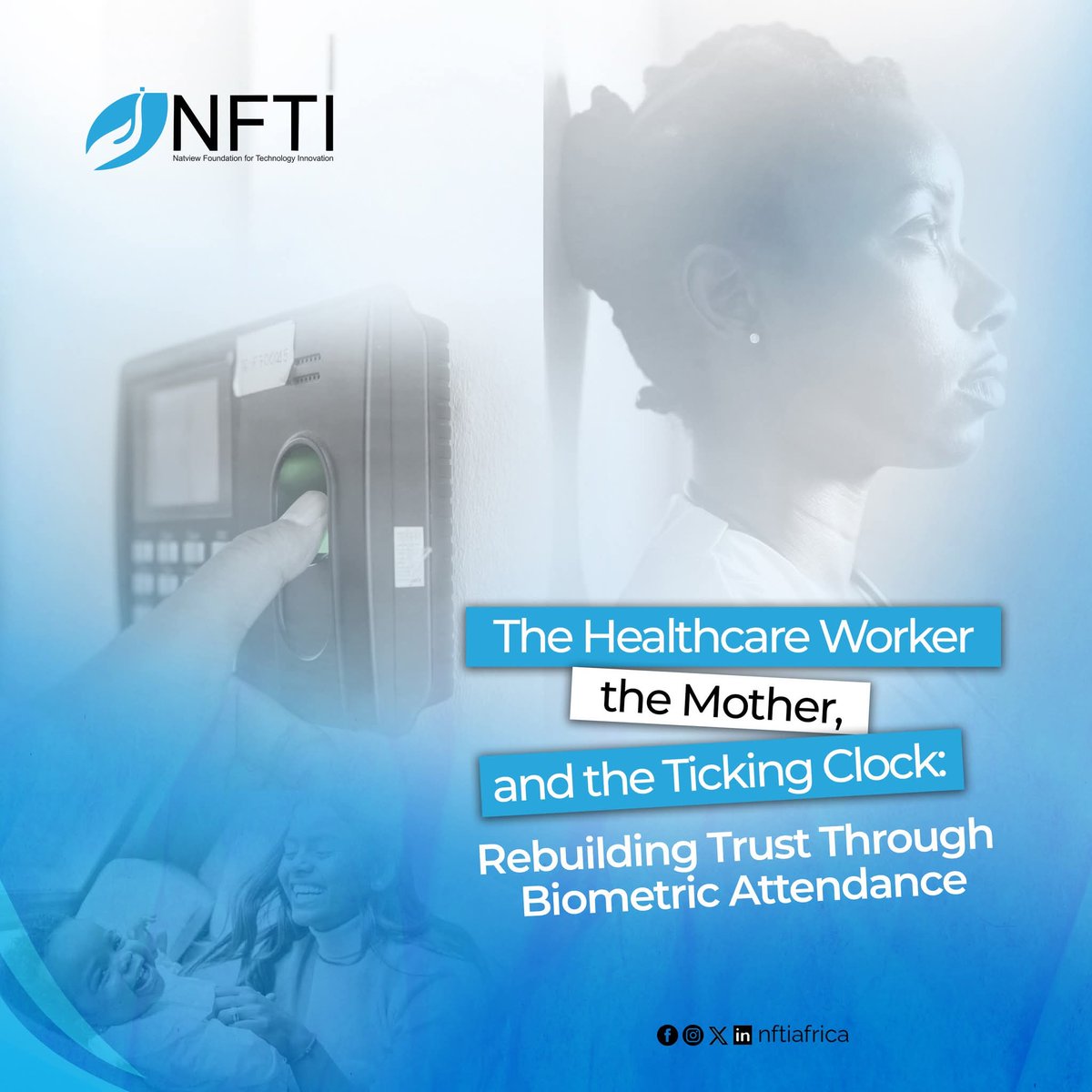NFTIAfrica's tweet image. In healthcare, every second matters. 

According to a World Bank study, only 70% of healthcare workers in Sub-Saharan Africa are present during scheduled hours, despite the region carrying 25% of the world’s disease burden with just 3% of the global health workforce.

Absenteeism…