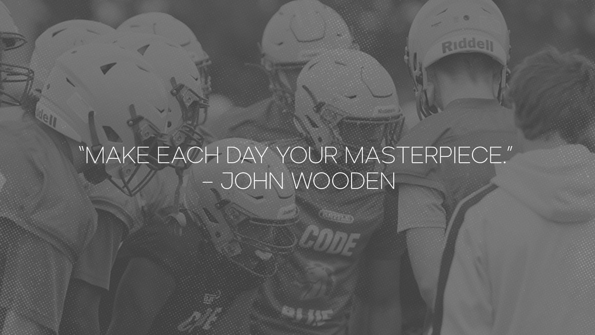 School back in session. Less than two weeks before we open at Buell Stadium. 

Don't let the days slip away. Enjoy every moment!
