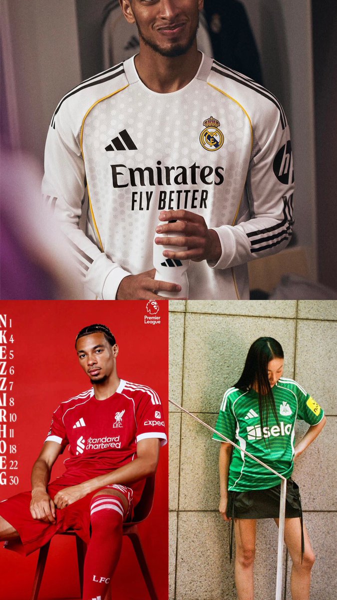 Addidas qui nous sort des maillots identiques avec deux,trois retouches comme GIMS avec ses prods😩