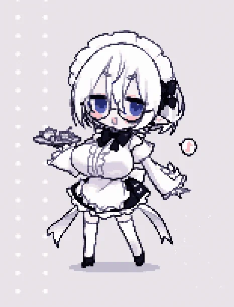 ドット化かわいいぴこぴこ動いてそうw