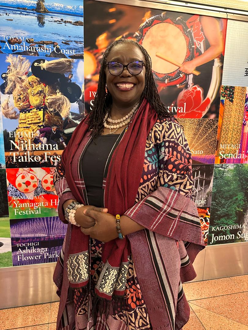 Elsie Attafuah (@elsieattafuah) on Twitter photo Rocked my Adire! 🇳🇬 A bold stamp of identity and resilience, and proud expression of Naija heritage, bridging cultures through the timeless language of textiles, as I flew from 📍Abuja to 🇯🇵Tokyo with intent.
Thrilled to be in Yokohama for #TICAD9 with <a href="/UNDP/">UN Development</a>, a platform where Rocked my Adire! 🇳🇬 A bold stamp of identity and resilience, and proud expression of Naija heritage, bridging cultures through the timeless language of textiles, as I flew from 📍Abuja to 🇯🇵Tokyo with intent.
Thrilled to be in Yokohama for #TICAD9 with <a href="/UNDP/">UN Development</a>, a platform where