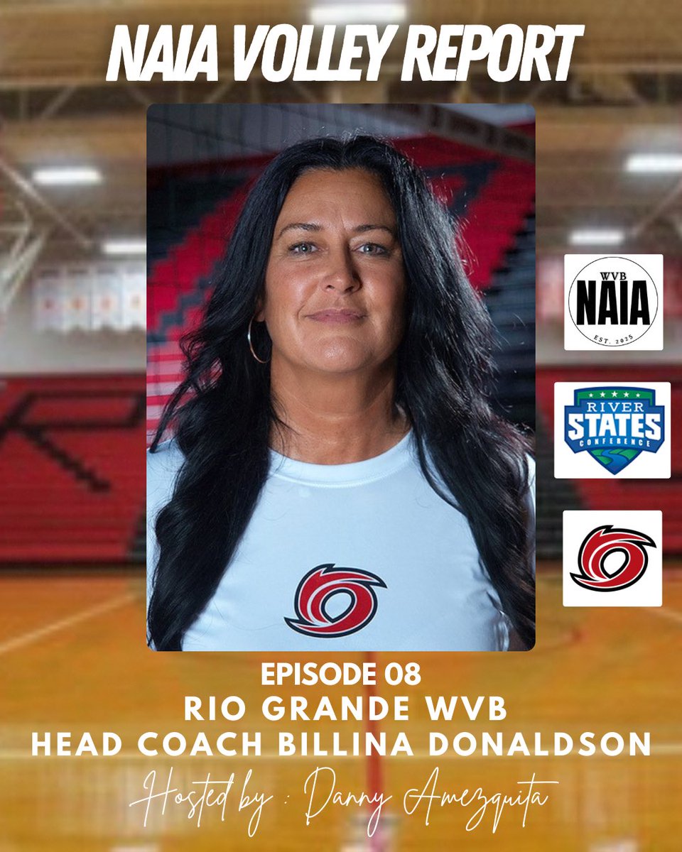 NAIA Volley Report (@naiawvb) on Twitter photo ๐จ ๐๐ข๐๐๐๐๐ฆ ๐๐ข๐ฅ๐ก๐๐ฅ ๐จ
Episode 7 drops Thursday! ๐๏ธ
<a href="/DannyAmezquita_/">๐ฟ๐๐ฃ๐ฃ๐ฎ ๐ผ๐ข๐๐ฏ๐ฆ๐ช๐๐ฉ๐ ๐
๐ง.</a> catches up with <a href="/RedStormVB/">Rio Grande Volleyball</a> Head Coach Billina Donaldson to discuss her journey, key returners, and the road ahead this season
#NAIAvolleyreport | #NAIAwvb ๐จ ๐๐ข๐๐๐๐๐ฆ ๐๐ข๐ฅ๐ก๐๐ฅ ๐จ
Episode 7 drops Thursday! ๐๏ธ
<a href="/DannyAmezquita_/">๐ฟ๐๐ฃ๐ฃ๐ฎ ๐ผ๐ข๐๐ฏ๐ฆ๐ช๐๐ฉ๐ ๐
๐ง.</a> catches up with <a href="/RedStormVB/">Rio Grande Volleyball</a> Head Coach Billina Donaldson to discuss her journey, key returners, and the road ahead this season
#NAIAvolleyreport | #NAIAwvb
