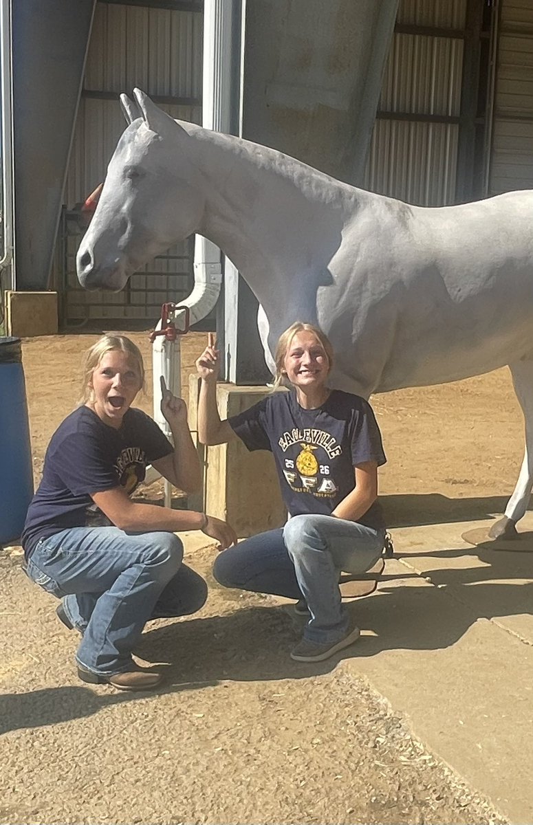 Good luck to Cheyenne and Chevelle Cain as they compete in the Vet Science contest today at the State Fair!