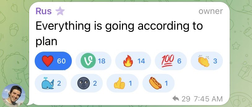 Nothing more dangerous than a man with a plan (<a href="/rus/">Rus</a>) 🌱

$VINE IS INEVITABLE🔥