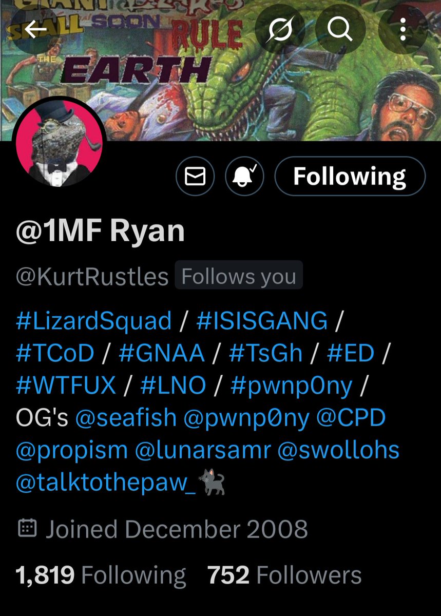 WeaponGradeBear's tweet photo. Also if you don't already follow Ryan's other account @KurtRustles , now would be the time until @1mf is freed from the #FreeRyan movement! https://t.co/Za0foDQY7J