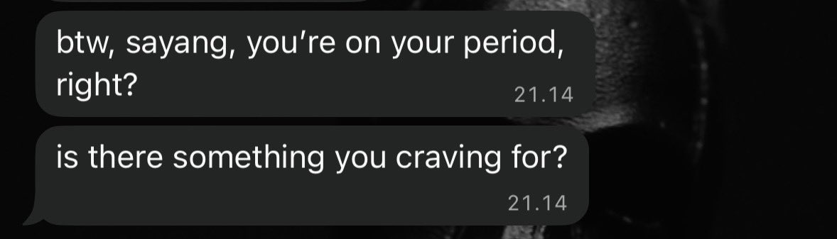 Another reason to love my bf more cause look at this, no one ever asked me this omg