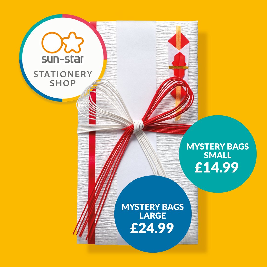 🎂 Bandai Namco Cross Store Camden is celebrating its 2nd birthday - and we’re bringing the surprises!

Unwrap the joy of stationery with our Mystery Bags:
✏️ Small – £14.99
🖊️ Large – £24.99

Available now ‘til 31st August

#SunStar #Stationery #Kawaii