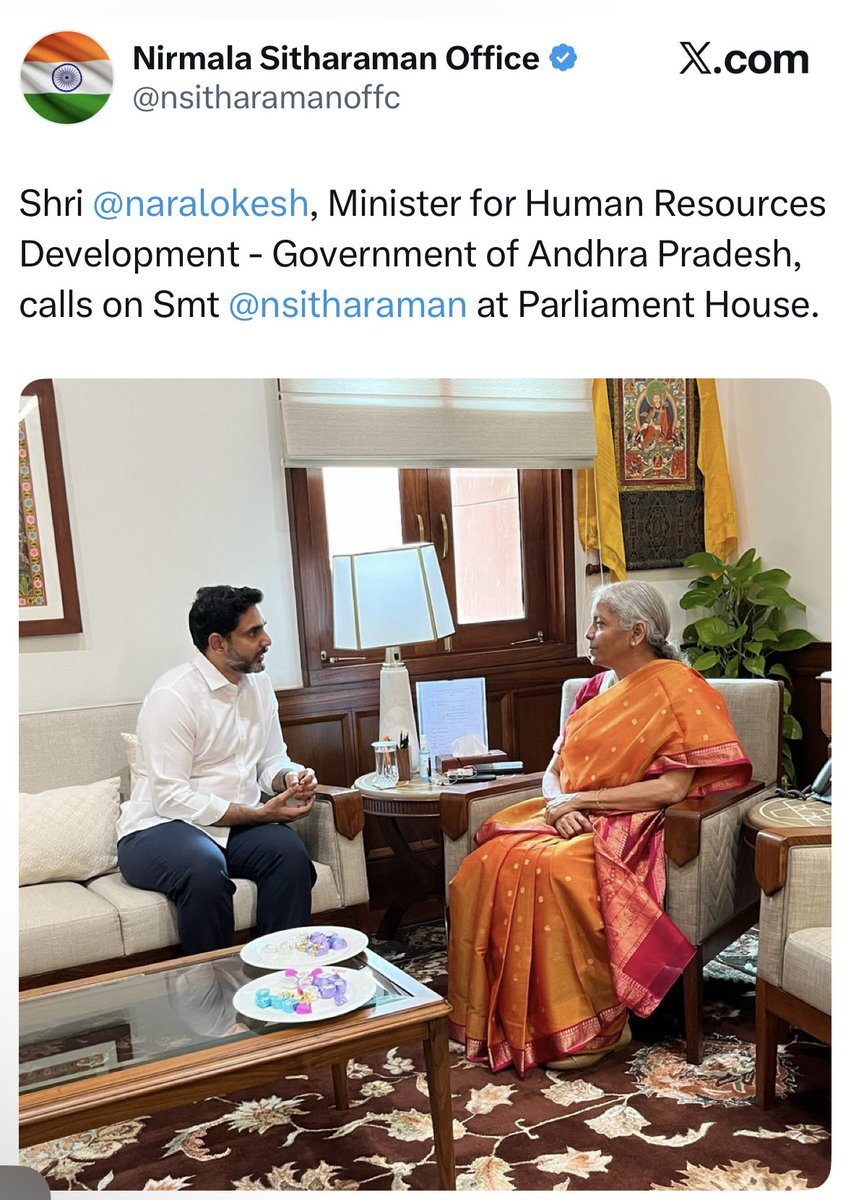 venuchenchu's tweet photo. 🚨 Range Matters! 🚨
Delhi lo Andhra Pradesh voice 🔊 loud and clear!
Lokesh Anna’s Delhi tour = Strong ties 🤝, solid commitments, and clear path for Andhra Pradesh progress.
#TeluguDesamParty #NaraLokeshForAP
#RangeMatters #LokeshAnna #AndhraPradeshDevelopment #DelhiMeetings #APProgress #TDPTwitter