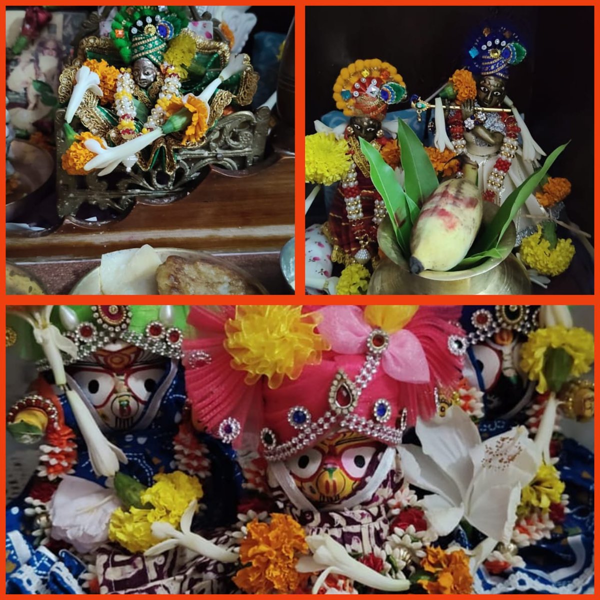 TithiSamadder's tweet photo. Krishna janmashtmi celebration 💐 https://t.co/ME5KK3F5vY