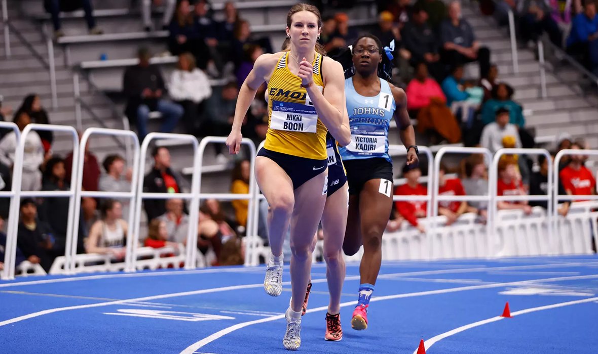 USTFCCCA (@ustfccca) on Twitter photo Not five. Not seven.
Nikki Boon, who competed for <a href="/EmoryXCTF/">Emory Cross Country/Track and Field</a> this past academic year, won the women's world decathlon title this past weekend at the SPIRE Institute. Boon amassed 7451 points across the ten events in Geneva, Ohio.
ustfccca.org/2025/08/featurโฆ Not five. Not seven.
Nikki Boon, who competed for <a href="/EmoryXCTF/">Emory Cross Country/Track and Field</a> this past academic year, won the women's world decathlon title this past weekend at the SPIRE Institute. Boon amassed 7451 points across the ten events in Geneva, Ohio.
ustfccca.org/2025/08/featurโฆ