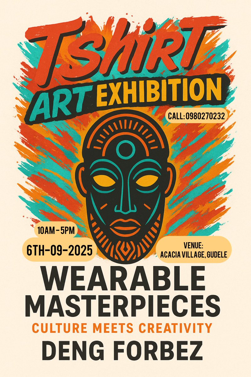 Two in One Exhibition. Mark your calendars and Share with your friends in your networks 😊