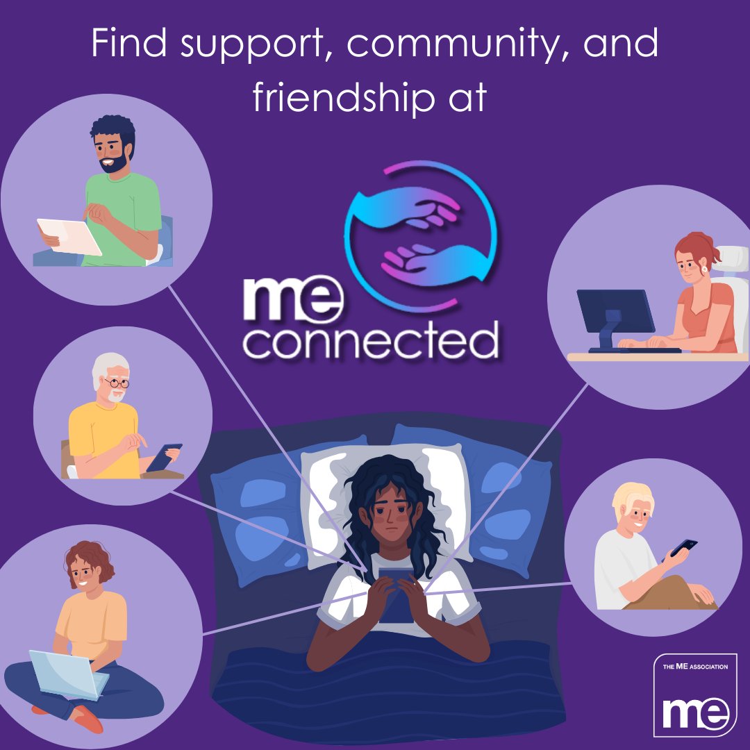 MEAssociation's tweet image. ME Connected is our online community for people with ME/CFS and Long Covid, and their family, friends, and carers.
Join today and make friends with people who understand, and find a community who cares: meassociation.org.uk/discord 

#Discord #OnlineCommunity #pwME #MECFS #LongCovid
