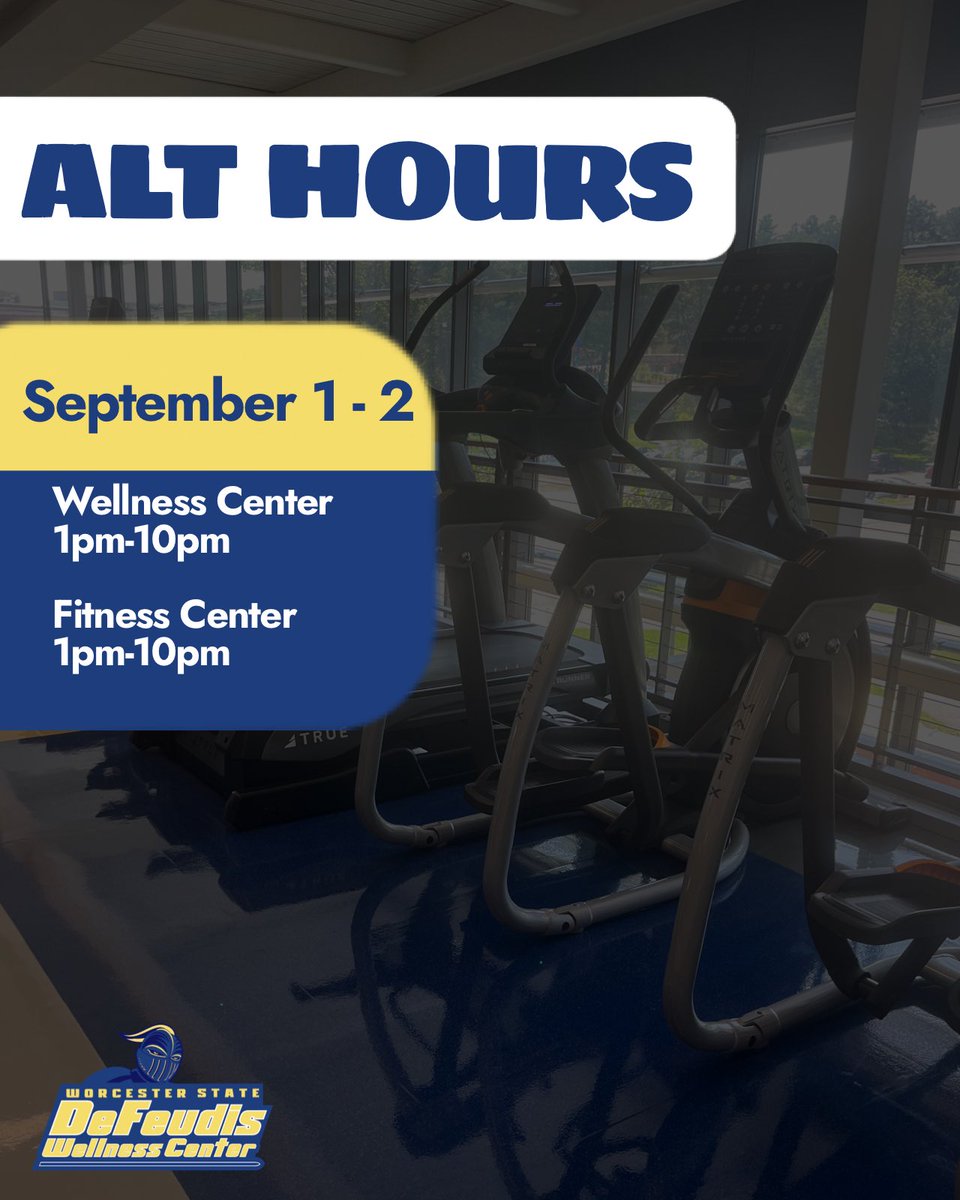 WSU_RecWellness's tweet photo. The new semester is just around the corner! 

Fall hours begin Sept 3 — reduced hours Sept 1 &amp; 2. 

Check the full schedule &amp; plan your workout!🏋🏼 🏀 🚴

#WooFit💪 
#ShieldsUp🛡️ https://t.co/2Si73t2UtI