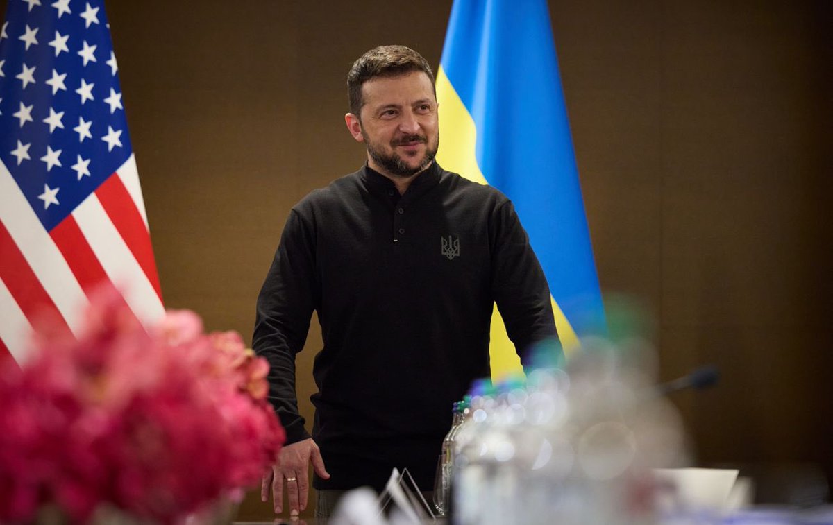 ✊ Support for the President of Ukraine <a href="/ZelenskyyUa/">Volodymyr Zelenskyy / Володимир Зеленський</a> 

🇺🇦🇺🇸 Today marks a historic milestone on the path toward a just peace for Ukraine. And we are grateful to the United States for its support and leadership in this process!

Heartfelt thanks as well to the leaders of the