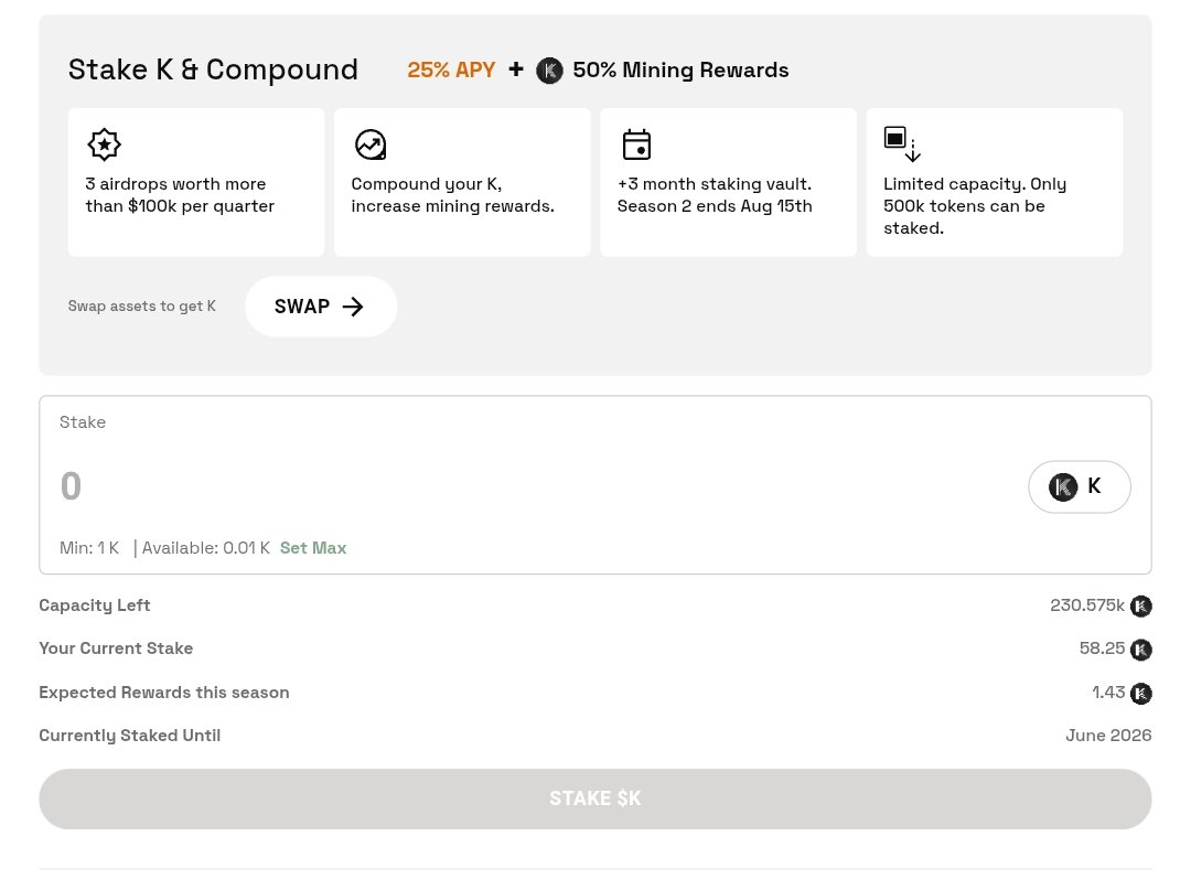 Phoenix Rises 🔥🔥🔥
I stand with the rising phoenix <a href="/KintoXYZ/">Kinto</a>

Small numbers, HUGE conviction!!! 
Staked for almost a YEAR!!!
Phoenix rises, Kinto Forever ᕦ(ò_óˇ)ᕤ