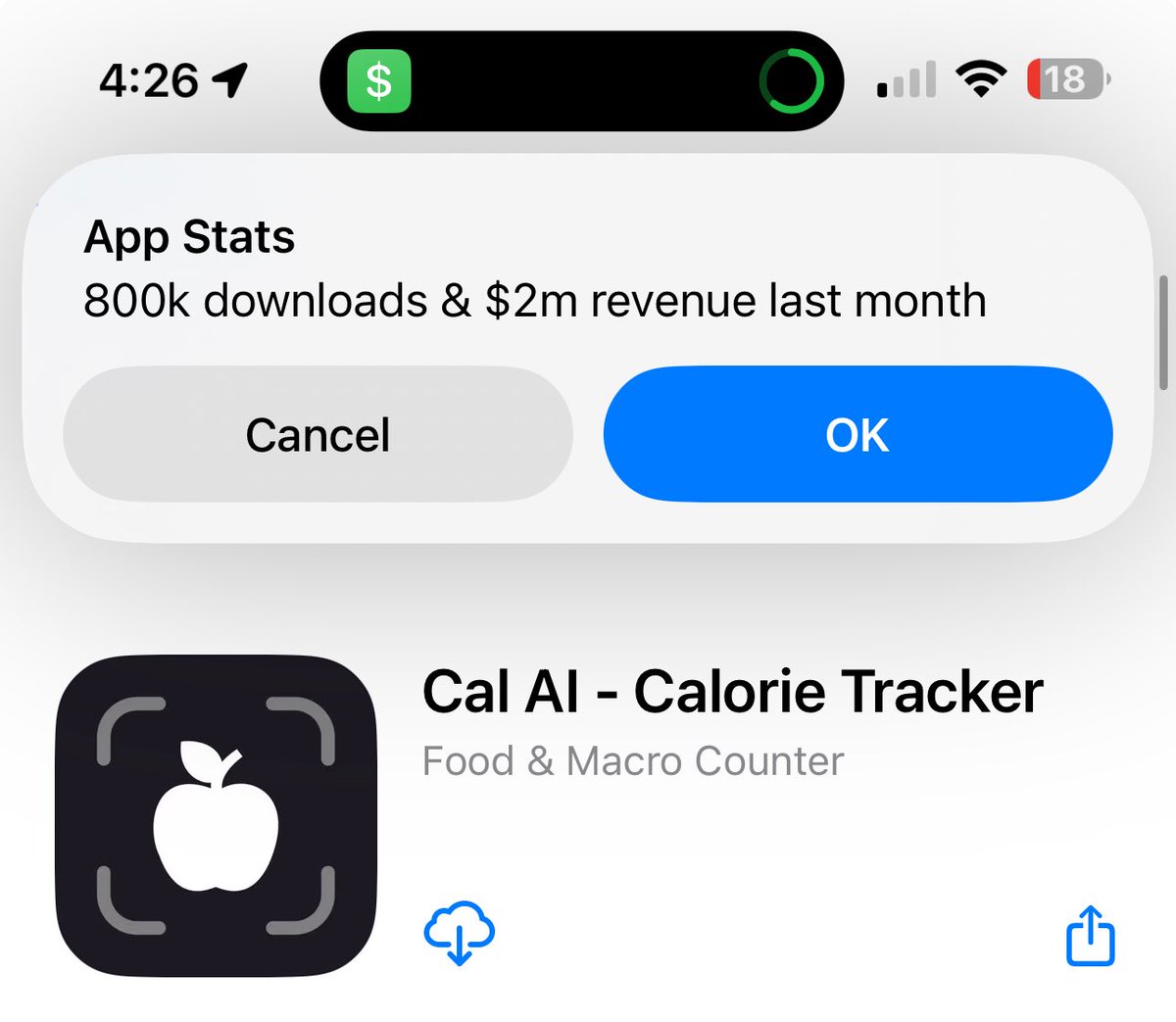 jacobrodri_'s tweet image. Cal AI is making $3,000,000/month.

Just 15 months since launch.

Here’s a format that’s working really well for them on TikTok: