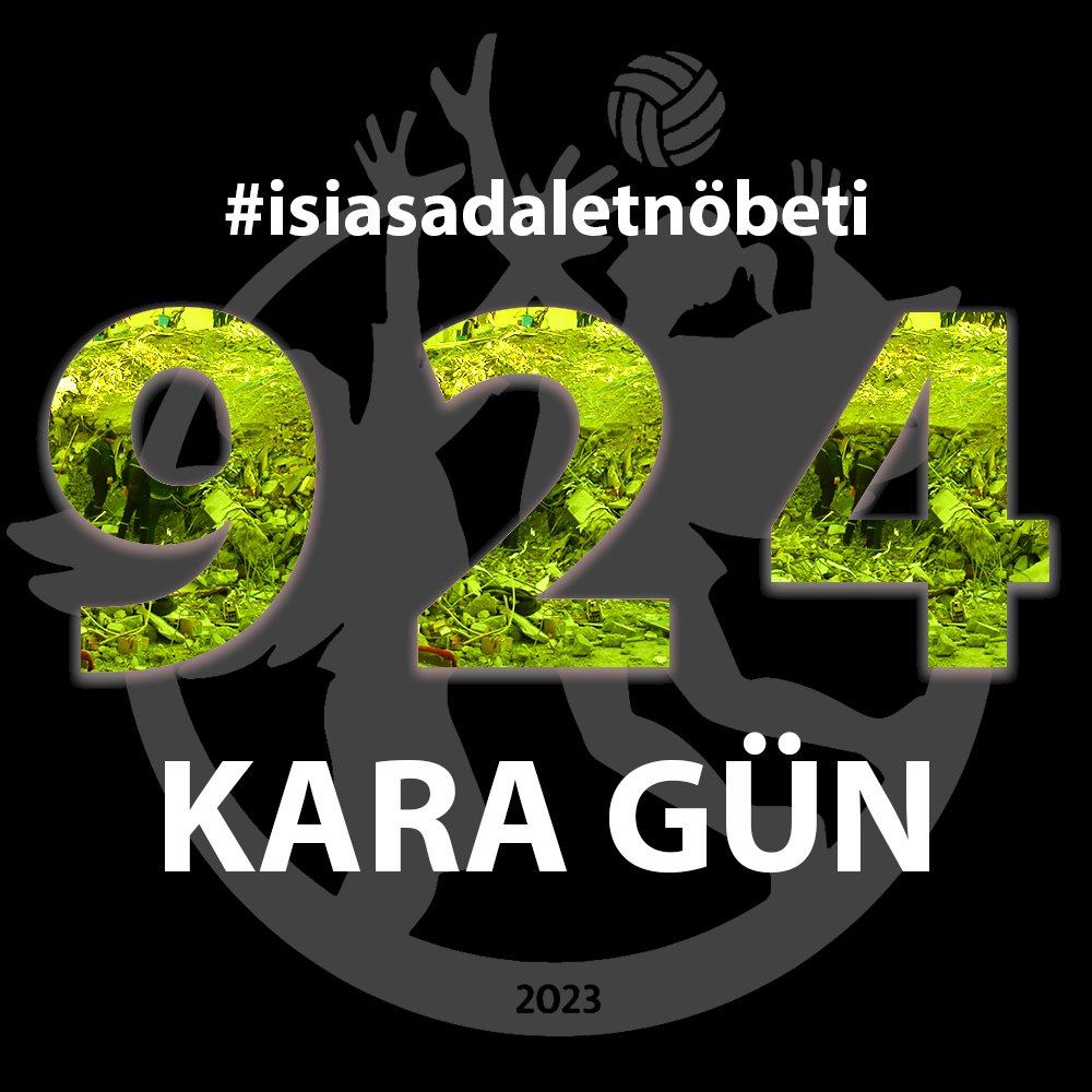 Sorumluların hesap vermediği bir dünyada, adalet eksiktir. Şampiyon Melekler için adaletin sağlanması için mücadele etmeye devam.

Adalet olmadan geçen 924 kara gün. Bu nöbet, adalet sağlanana kadar devam edecek. 

#isiasadaletnöbeti
#isiasortakdavamız
#isiasolasıkast