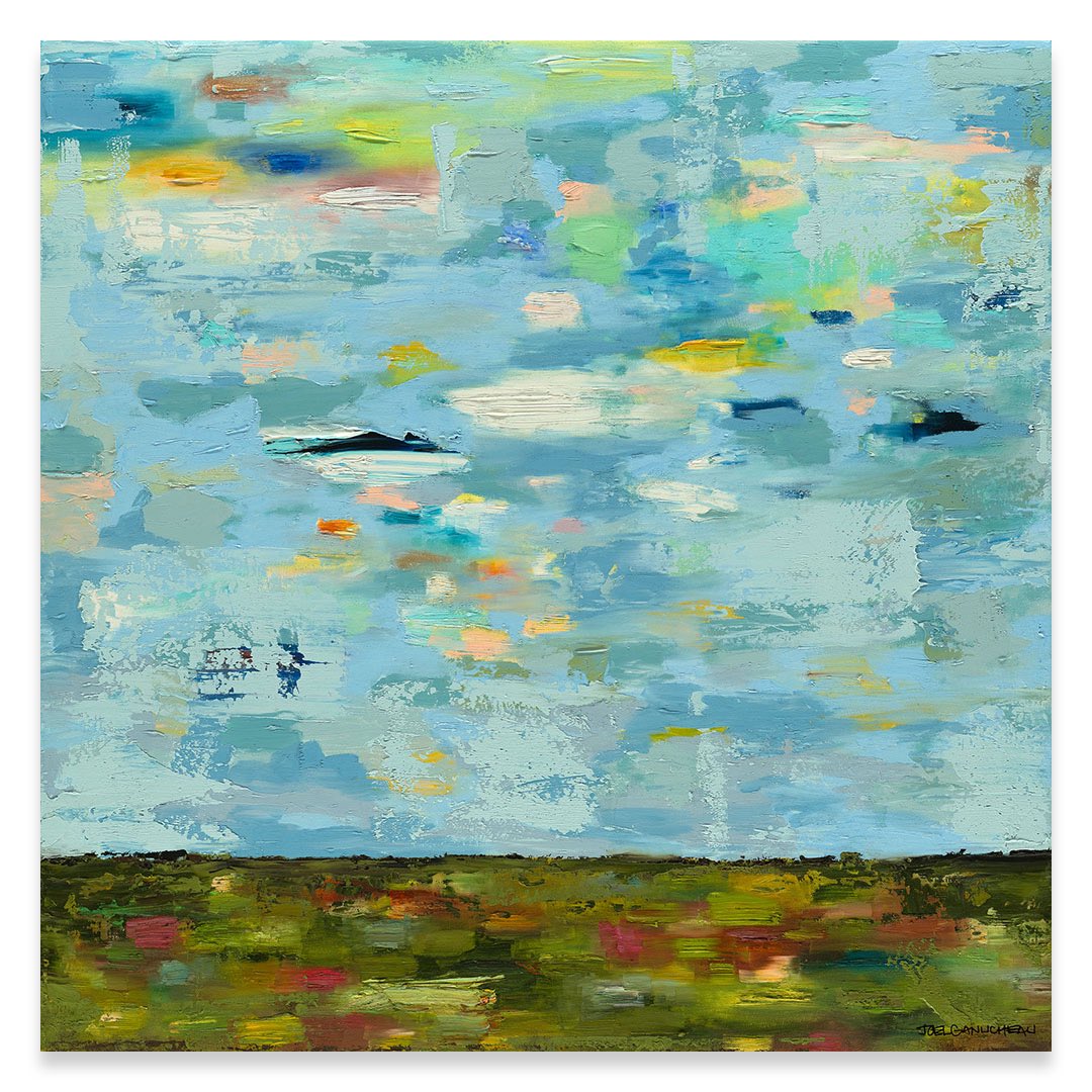 “Sky is the Limit” signed prints on canvas or paper are now available through my website JoelgART.com ✨ #landscape #landscapepainting #joelganucheau