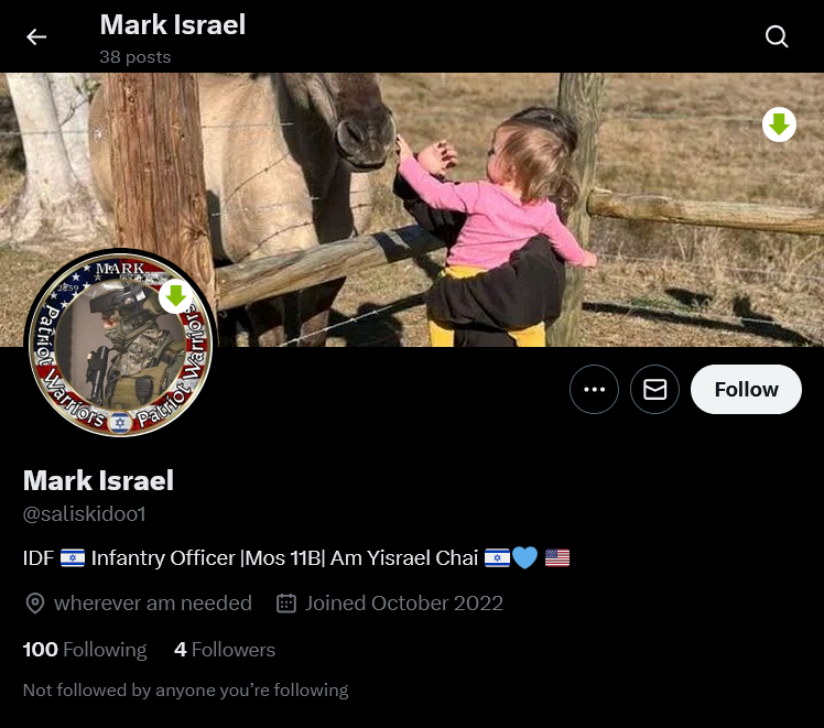 🇮🇱 Sayeret (@sayeretil) on Twitter photo 🚨 We have yet another damn scammer impersonator
Block and report the account - @ saliskidoo1 - for impersonating <a href="/MarkIsrael107/">Mark Israel</a>
Please repost and share so more people can report
#ScamAlert 🚨 We have yet another damn scammer impersonator
Block and report the account - @ saliskidoo1 - for impersonating <a href="/MarkIsrael107/">Mark Israel</a>
Please repost and share so more people can report
#ScamAlert