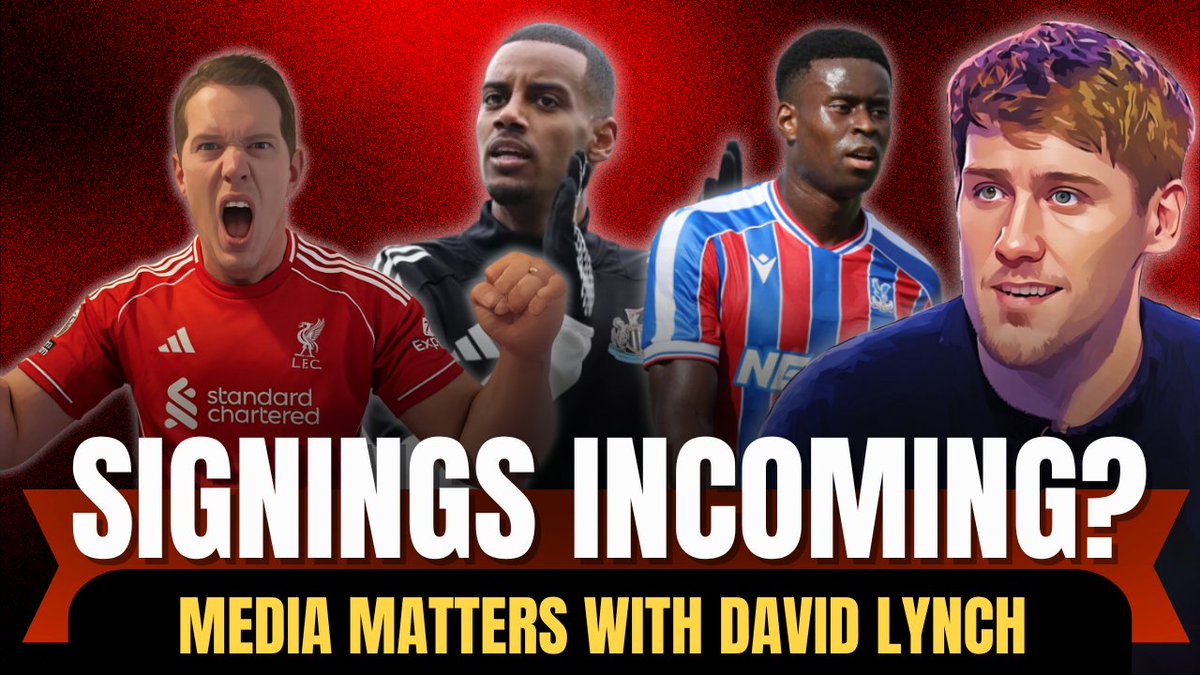 AnfieldIndex (@anfieldindex) on Twitter photo Liverpool’s transfer push: Isak, Guehi & Leoni all on the agenda 👀
Dave Davis ( @daved0106 ) & David Lynch ( <a href="/davidlynchlfc/">David Lynch</a> ) dig into the latest updates on potential ins at Anfield this summer 🔴
#LFC #LiverpoolTransfers #Liverpool #TransferNews #Isak #Guehi #Leone #YNWA Liverpool’s transfer push: Isak, Guehi & Leoni all on the agenda 👀
Dave Davis ( @daved0106 ) & David Lynch ( <a href="/davidlynchlfc/">David Lynch</a> ) dig into the latest updates on potential ins at Anfield this summer 🔴
#LFC #LiverpoolTransfers #Liverpool #TransferNews #Isak #Guehi #Leone #YNWA